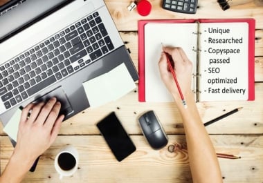 1000+ word article and blog post that is engaging and SEO optimized