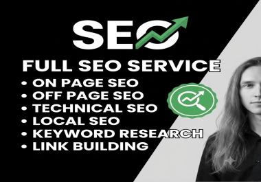 I Will Do Complete SEO &mdash On Page,  Off Page,  Technical & Local SEO
