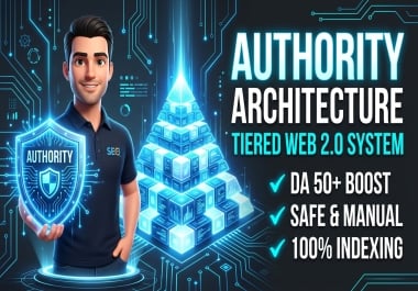 Exclusive Tiered Link Building High DA Page 1 SEO Architecture