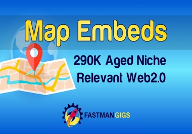 230 Google Maps embeds and Backlinks - Local SEO