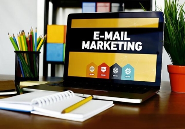 ONE MONTH Email Marketing to Your Website for Generate Leads,  Visitors and Traffics