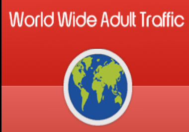 30 Days Unlimited Daily Targeted Real ADULT Organic Website Traffic,  Visitors