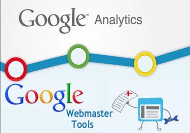 Add your website to Google Webmasters and Google Analytics Within 24 Hours