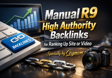 Manual 55x12Pack PR9 High Authority Backlinks for Ranking Up Site or Video