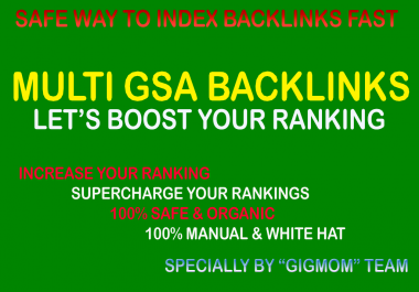 Massive 60,000 Multi GSA Backlinks - Buy 3 Get 1