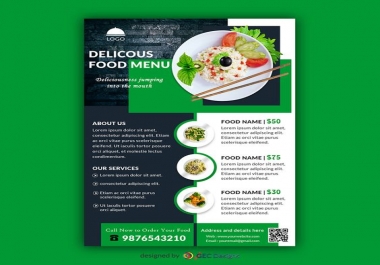 I will design Professional High Quality Flyer Poster