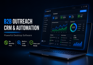 B2B Lead Generator & Email Outreach Automation Software Built-in Lead Finder & Auto-Warmup
