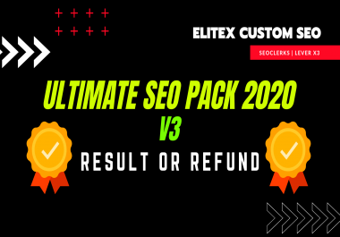EliteX Ultimate CUSTOM SEO PACKAGE 2021. Ranking Impr...