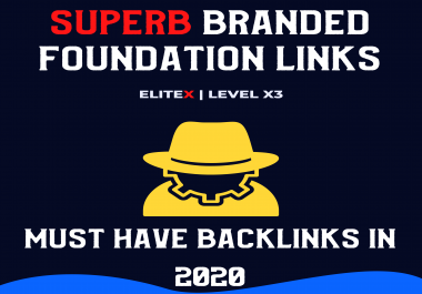 HIGH DOMAIN AUTHORITY BRANDED FOUNDATION LINKS 2021 -...