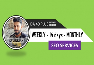 Do Weekly Bi Weekly and Monthly SEO Works - Super Powerful