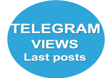 500+ Telegrams vievs for each of the 20 last publications