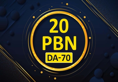 20 X PBN Articles Backlinks DA70+ For Fast SEO Ranking