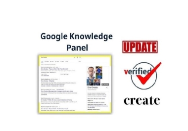 I'll Create a Google Knowledge Panel and Graph for you