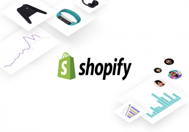 I will build your shopify dropshipping store with unlimited trial