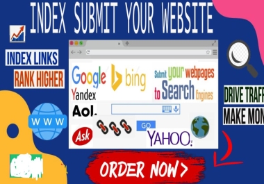 Do ping or submit website,  webhost to over 15000 sites