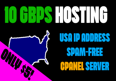 Unlimited USA Fast and Secured cPanel Web Hosting
