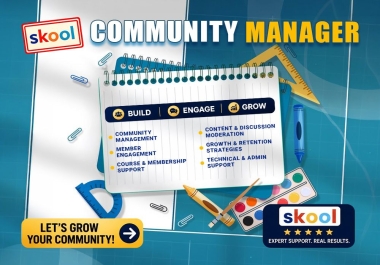 Skool Community Management Posts,  Course,  Engagement & Growth