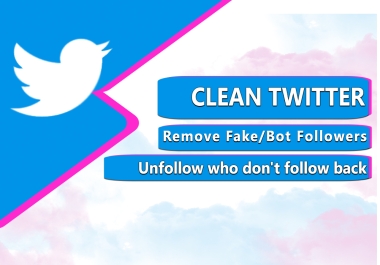 I Will Manually Remove Accounts That Don't Connect Back