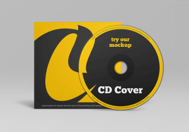 I will design cd cover and envelope