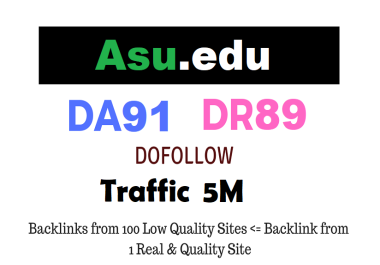 Guest post on ASU. EDU - DA91 DR89