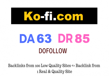 Guest Post on Ko-fi. com DA63 DR85
