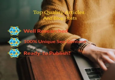 I will write SEO article or blog post of 500 words