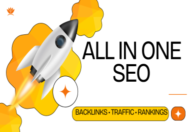 ALL IN ONE SEO - BACKLINKS,  TRAFFIC & RANKINGS