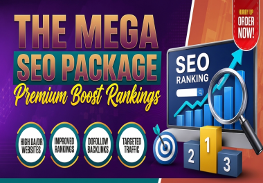 Premium The&nbsp Mega SEO Package - Boost Rankings with Safe & Proven White-Hat Ranking