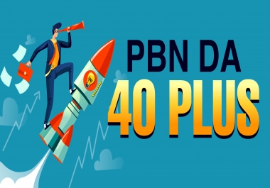 Build 10 Homepage PBN DA40+ Backlinks