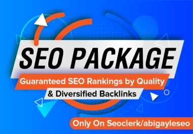 4000+ Extremely Powerful SEO PACKAGE Guaranteed SEO Rankings