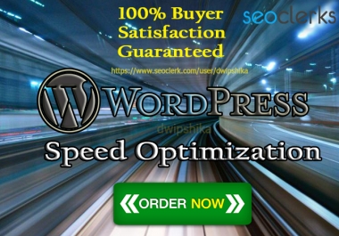 I will increase wordpress speed optimization with gtmetrix and google pagespeed
