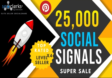 Premium 25000 Pinterest Social Signals Bookmarks Backlinks Help To Website Traffic Google Rank