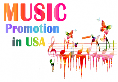 Promote your track in USA with organic services