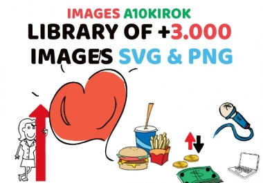 3000 Images For Your Videos Animation Svg