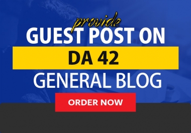 I will submit Guest Post On General Blog