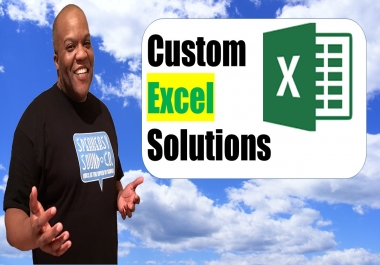 I will build a custom excel solution that rocks