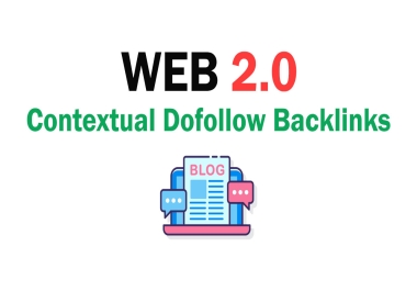1000 Web 2.0 Contextual Dofollow Backlinks