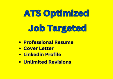 I will help you secure the job with my professional resume writing service within 1 day