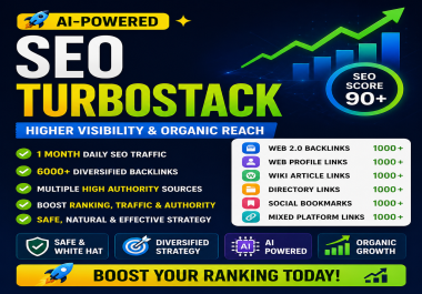 AI-Powered SEO TurboStack for Higher Visibility & Organic Reach