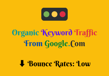 I Will Provide Organic Keyword Traffic From Google
