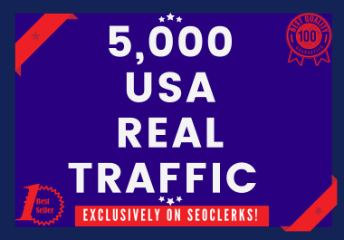 Send 5000+ Real Human Traffic from USA