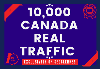 Send 10000+ Real Human Traffic from Canada