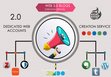 30 Hand Made Web 2.0 Backlinks From High Authority Sites