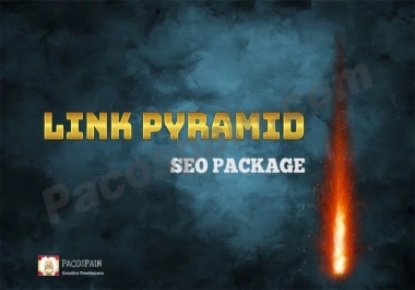 Pyramid SEO Package - Backlinks By Unique Domain for your website