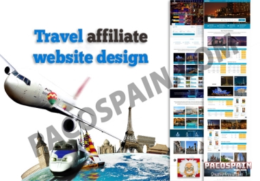 We Design A Travel Affiliate Website