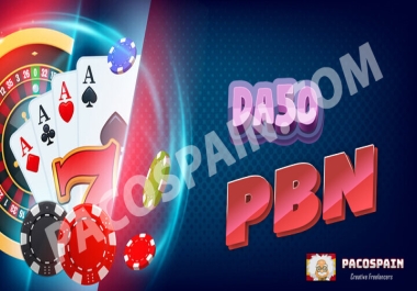 Casino,  Poker,  Slots,  Judi,  Gambling PBN DA50