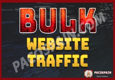 Bulk Website Traffic For 30 Days