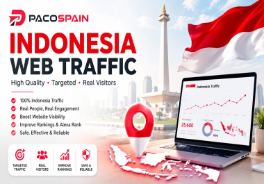 Indonesia Target Visitors for 30 Days