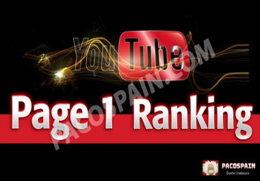 Rank Your YouTube Video Page 1