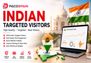 Indian Targeted Visitors for 30 Days
